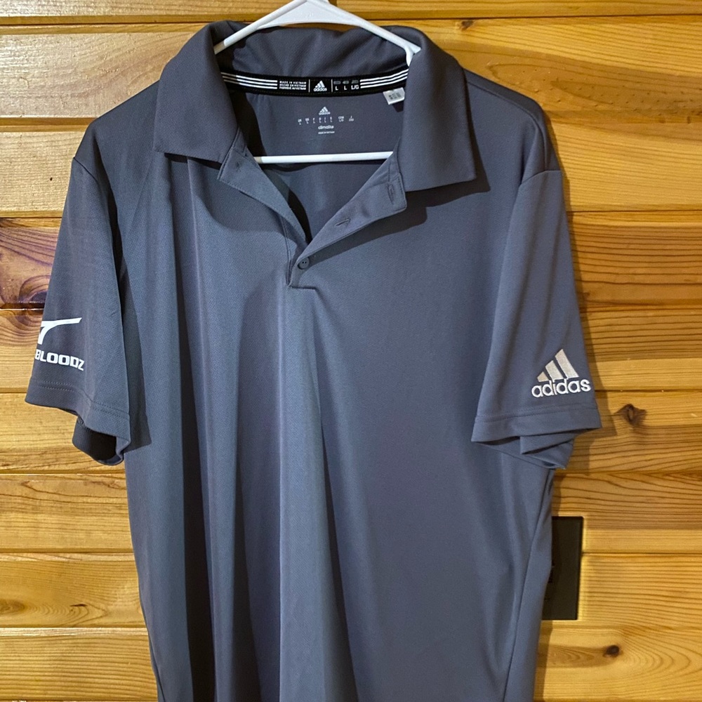 Men’s L Adidas climalite polo
